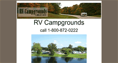 Desktop Screenshot of myrvcampgrounds.com